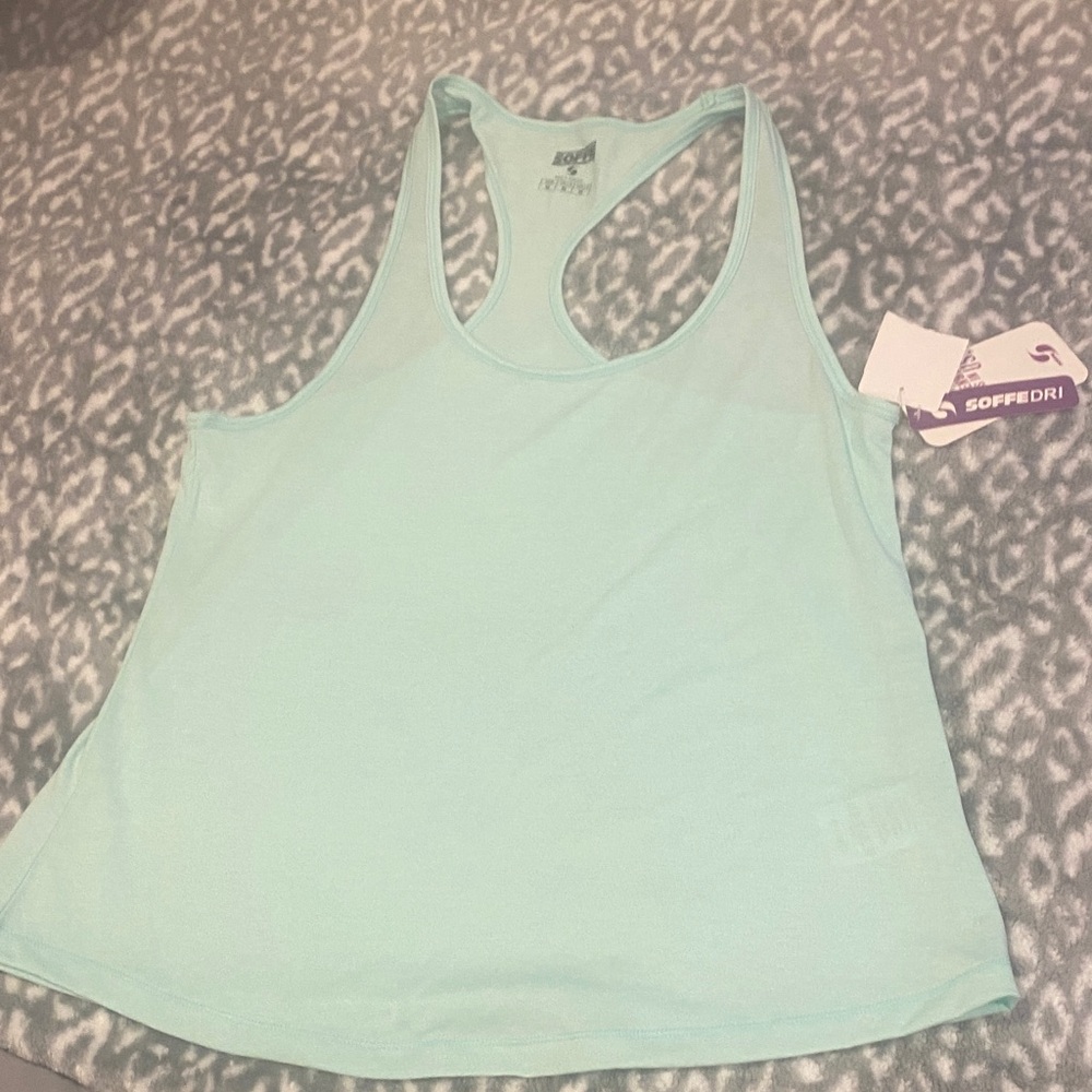 Brand new sz med sofree dri mint tank top